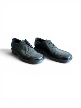 Bostonian Mens 11.5 black leather 
Oxford Dress Shoes